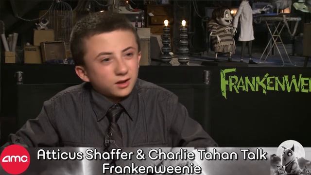 Atticus Shaffer & Charlie Tahan Talk Frankenweenie