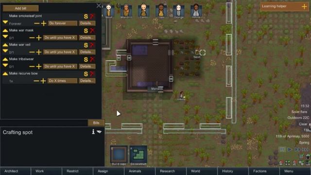 Not as prepared as I thought! - The Madness of RimWorld "ep 1" смотреть онлайн