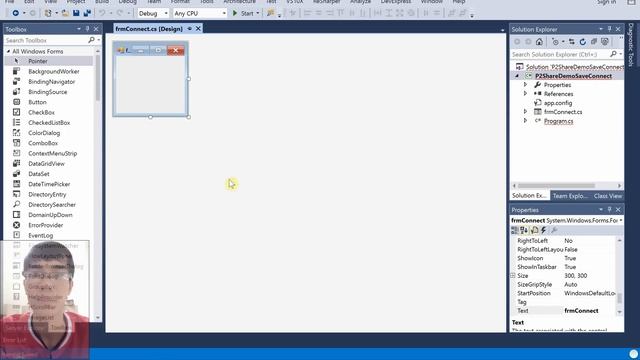 Windows Forms User Settings in C#: Save connectstring смотреть онлайн