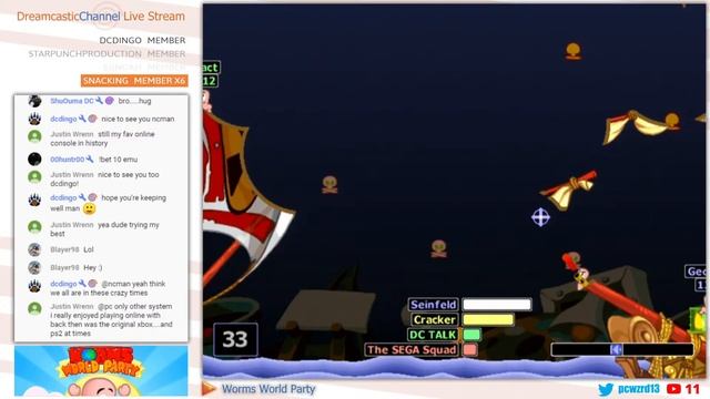 Worms World Party | Dreamcast Online Multiplayer | Live Stream | 10/2/2020 смотреть онлайн