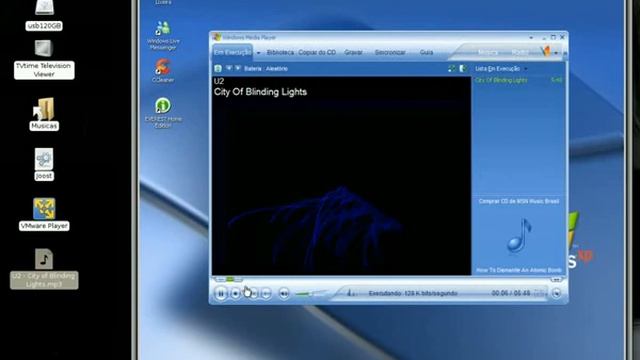 Vmware player 2.0 on Ubuntu 7.04 смотреть онлайн