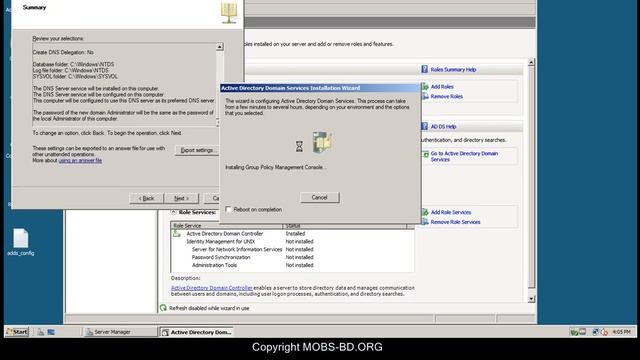 Microsoft Windows Server 2008 Active Directory Domain Services смотреть онлайн