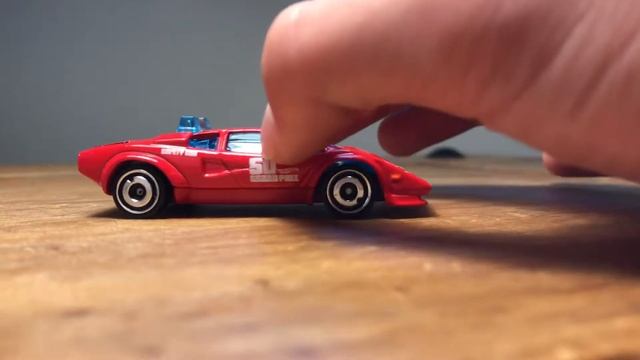 Lamborghini Countach Pace Car (Hotwheels Car) Review смотреть онлайн