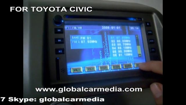 HD-8000GPS FOR HONDA CIVIC смотреть онлайн
