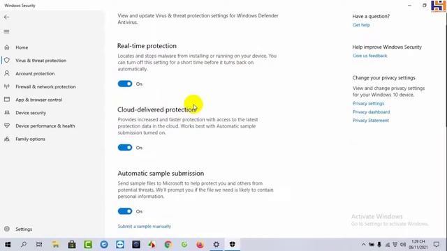 how to turn off windows security / cách tắt windown security смотреть онлайн