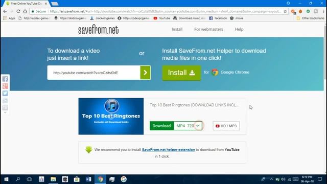 How to DOWNLOAD videos from YOUTUBE in HD смотреть онлайн
