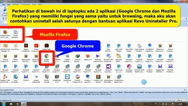 Tutorial Cara Uninstall Aplikasi Di Windows Dengan Revo Uninstaller Pro смотреть онлайн