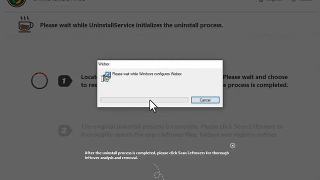 How to Uninstall Webex Completely with UninstallService смотреть онлайн
