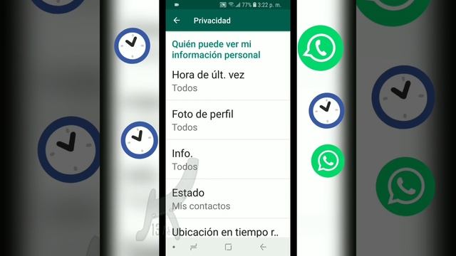 Quitar hora de ultima vez conectado en Whatsapp смотреть онлайн