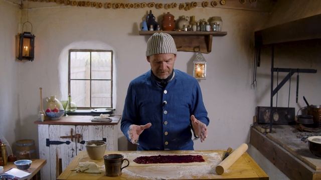 The First Jelly Roll? - Ancestors Of Our Favorite Foods - 18th Century Cooking смотреть онлайн