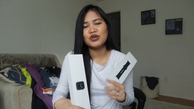 Unboxing my new Apple Watch Series 5 ETC | Got it all for FREE! | смотреть онлайн