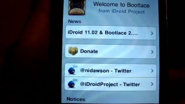 Android 2.3.3 Gingerbread na iPhone 3G 4.1 Jailbreak (Wersja Skrócona) смотреть онлайн