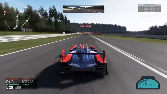 Project CARS 6 Hours of Spa LMP2 PS4 Gameplay смотреть онлайн