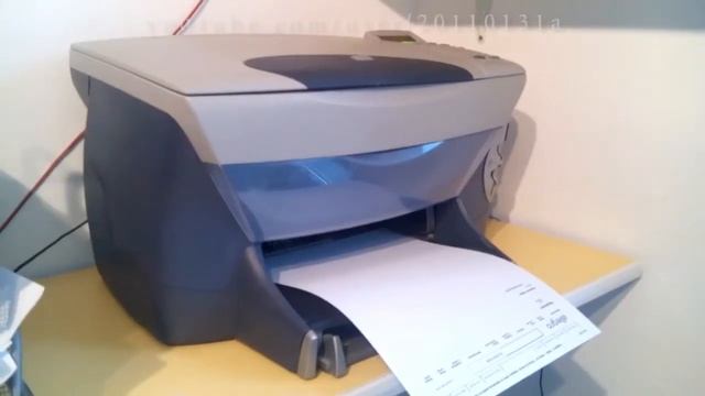 printer will only print half of the document and then stops - HP PSC 950 смотреть онлайн