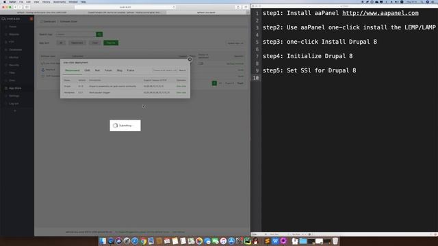 Install drupal8 and make SSL website in Linux - 2019 (Simple & Easy) смотреть онлайн