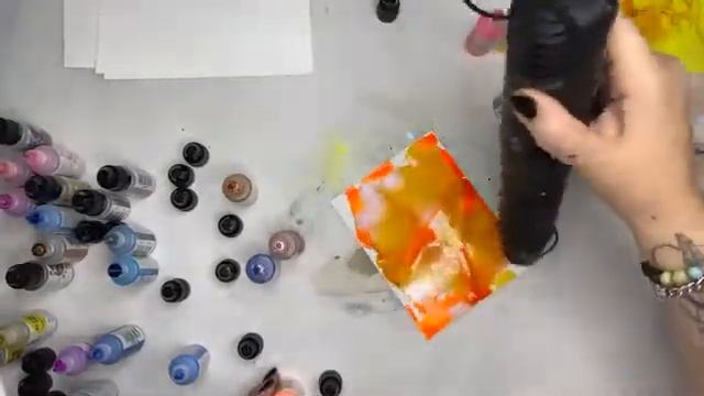 Live Facebook- Easy Cards with Alcohol Ink смотреть онлайн
