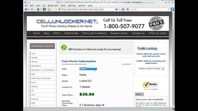 Unlock T-Mobile Nokia Lumia 521 смотреть онлайн