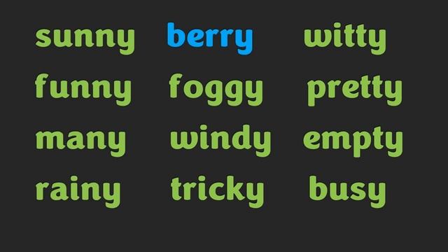 Тренажёр 8 по английскому языку для младших школьников. Учимся читать слова в буквой Y. смотреть онлайн