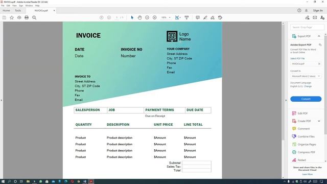 How To Convert Word File into PDF File in Windows 10 (2021) смотреть онлайн