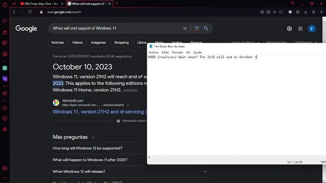 The support of 21H2 Windows 11 will end in October 10, 2023. смотреть онлайн