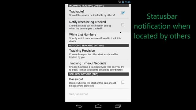 Locate via SMS Settings смотреть онлайн