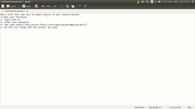 How to export proxy in ubuntu using command line смотреть онлайн