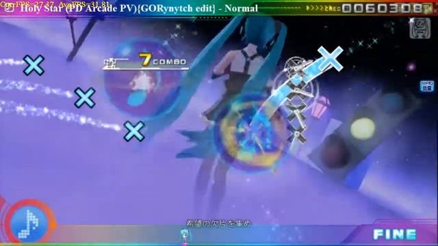 Hatsune Miku Project Diva Pc 3.3b (HD v1.3b) gameplay 7 смотреть онлайн