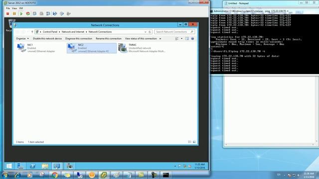 Teaming NIC on server 2012 смотреть онлайн