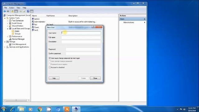 How to Create New User Account On Windows смотреть онлайн