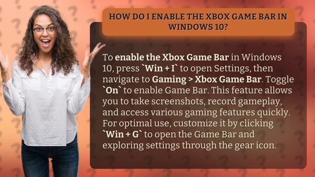 How do I enable the Xbox game bar in Windows 10? смотреть онлайн