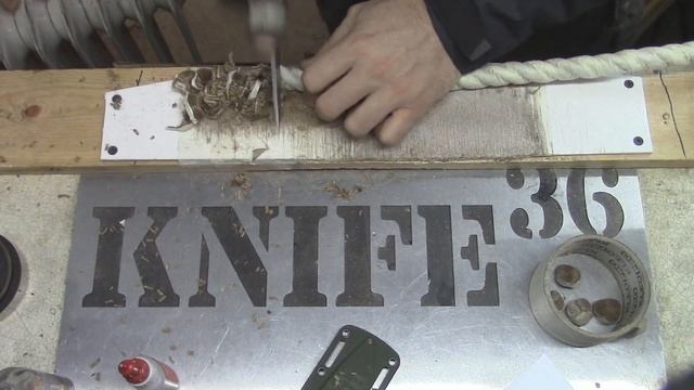 Тест ножа ШТУРМ, сталь pgk, финиш 600 грит. смотреть онлайн