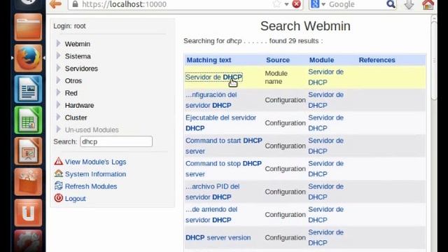 4. Instalación y configuración de servidor DHCP en Ubuntu con Webmin смотреть онлайн