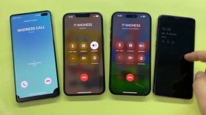 Incoming Call IPhone 14pro vs iPhone 13pro & Samsung S9 vs Samsung S10+ / SpongeBob