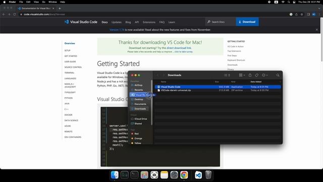 How to Install Visual Studio Code on MacOS Ventura 13.x смотреть онлайн