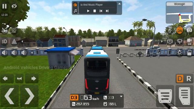 Bus Simulator Indonesia gameplay | Talented driver | BUSSID | gameplay mobile android смотреть онлайн