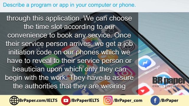 Describe a program or app in your computer or phone | IELTS Cue Card 2020 | Brpaper | смотреть онлайн