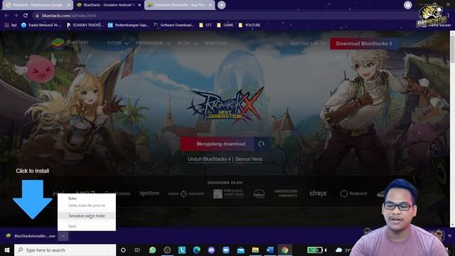 Cara Download Dan Install Bluestacks 5 Di Windows 10 Terbaru смотреть онлайн