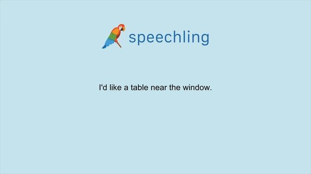 How to say "I'd like a table near the window." in French смотреть онлайн