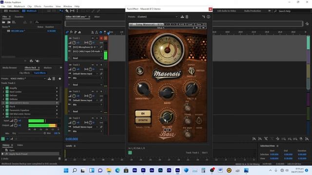 Virtual Cable for Live Streaming & Recording with Effects in Adobe Audition and OBS смотреть онлайн