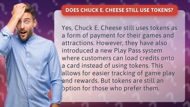 Does Chuck E. Cheese still use tokens? смотреть онлайн