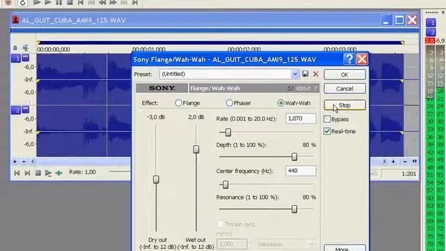 Функция Флэнжер (Flange) в Sound Forge Pro 10 Урок 30 смотреть онлайн