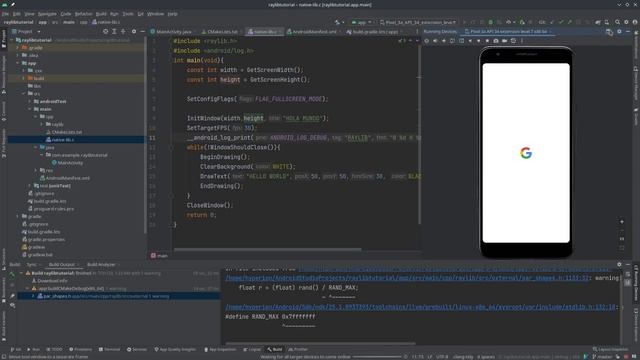 Android Studio NDK App with Raylib(OUTDATED CHECK DESCRIPTION) смотреть онлайн