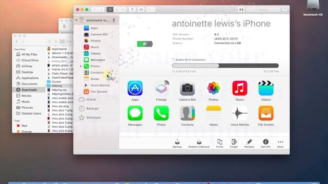 how to import your muisc from iPhone/ipod/ipad to computer смотреть онлайн