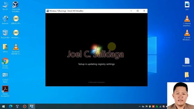 3. How to Install Windows 7 in VirtualBox - CSS NC2 Tutorials смотреть онлайн