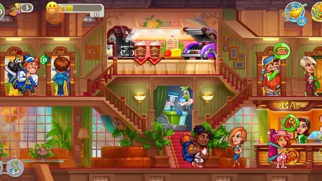 GRAND HOTEL MANIA GAME GOLDEN APPLE LEVEL 978 смотреть онлайн