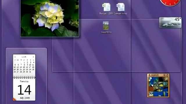 Windows 7 Aero Peek Feature смотреть онлайн