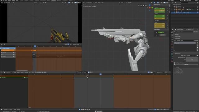 2.4 Animating the Main Actions - Animating the Full Auto Rifle Fire смотреть онлайн