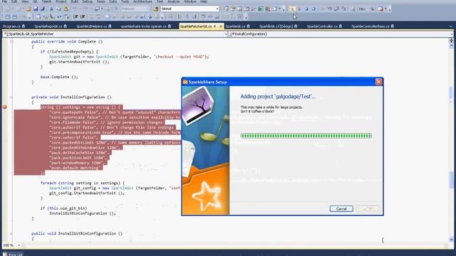 #sparkleshare #hosting #deploy How to add hosted project to sparkleshare смотреть онлайн