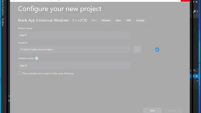 C++ UWP APP in Visual Studio 2019 (Getting Started) смотреть онлайн