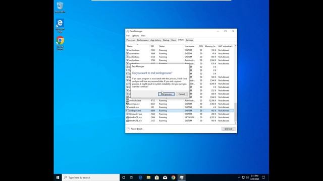 What if You end task "winlogon.exe" Windows 10 смотреть онлайн